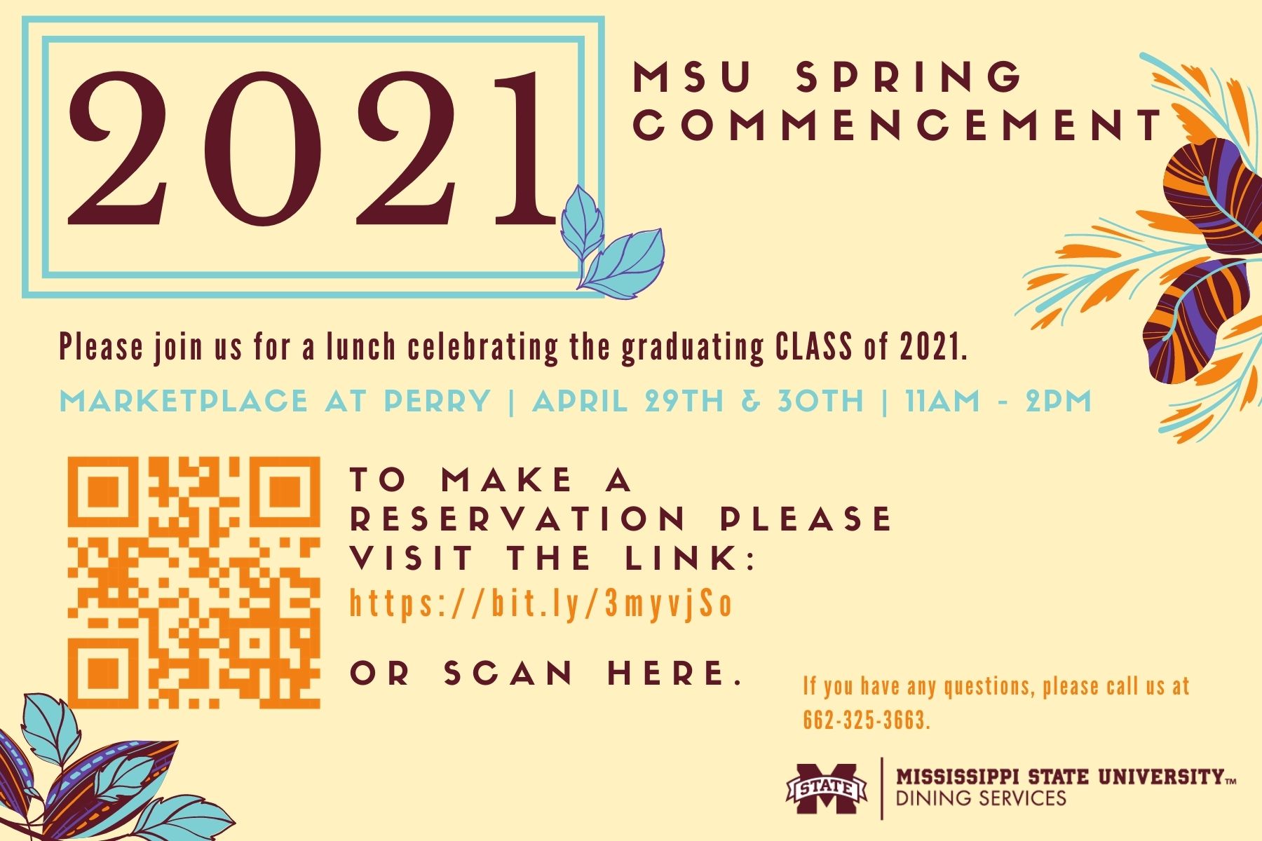 Spring 2021 Commencement Lunch